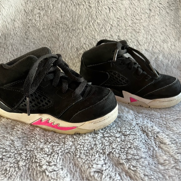 Jordan Other - Jordan‎ 5 Retro ‘Black Deadly Pink’ Infants Sz 7C